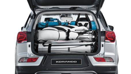 SsangYong Korando boot space