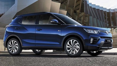 Exterior of SsangYong Tivoli