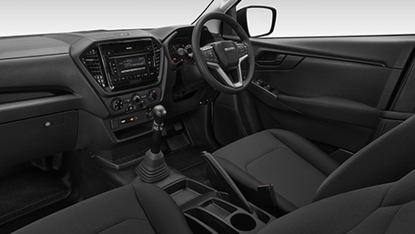D-Max Utility interior