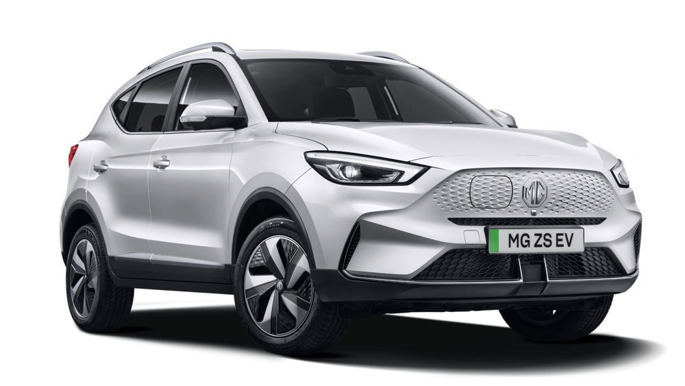 MG ZS EV white