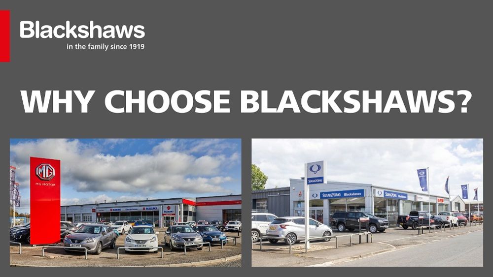 Why choose Blackshaws banner