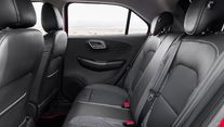 MG 3 interior rear seats