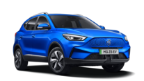 MG ZS EV blue