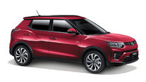 Red SsangYong Tivoli