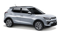 Silver SsangYong Tivoli