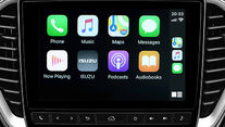 Isuzu D-Max V-Cross touchscreen