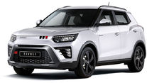 White SsangYong Tivoli