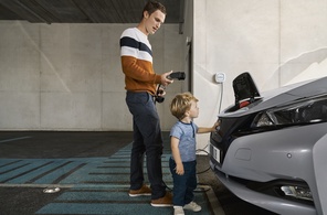 Nissan electric charging image