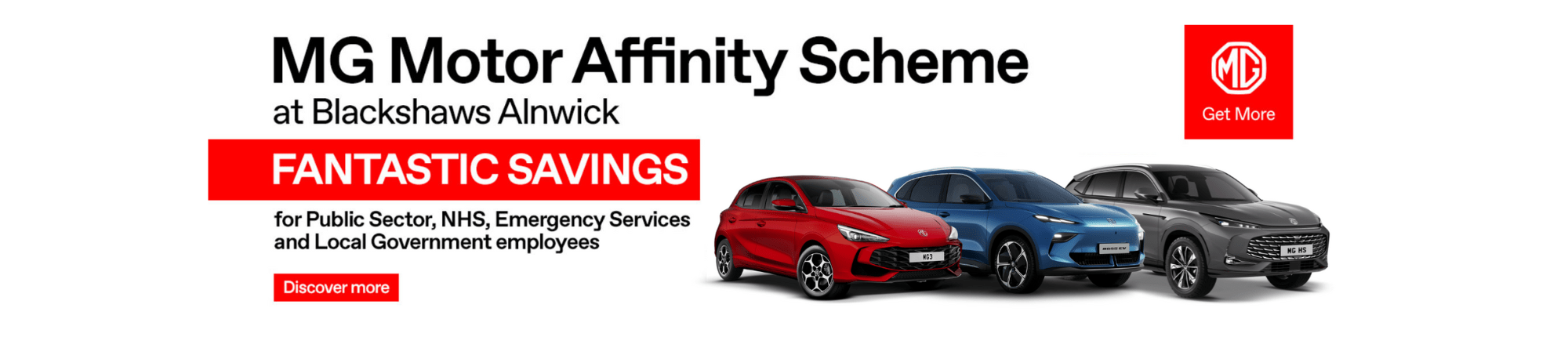 MG Motor Affinity banner