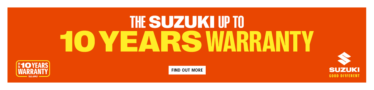 Suzuki 10 Year Warranty